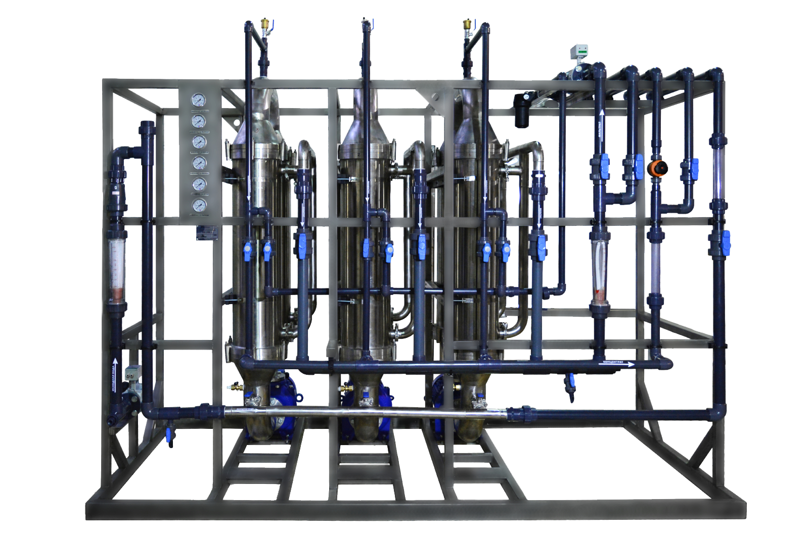 Установки нанофильтрации воды