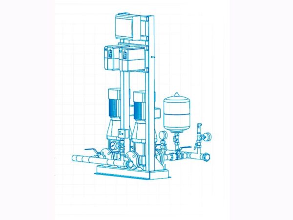 Установка повышения давления CRONAS Compact 2 CDM20-4FSWPC-1/1F-A16/U1-AE/A